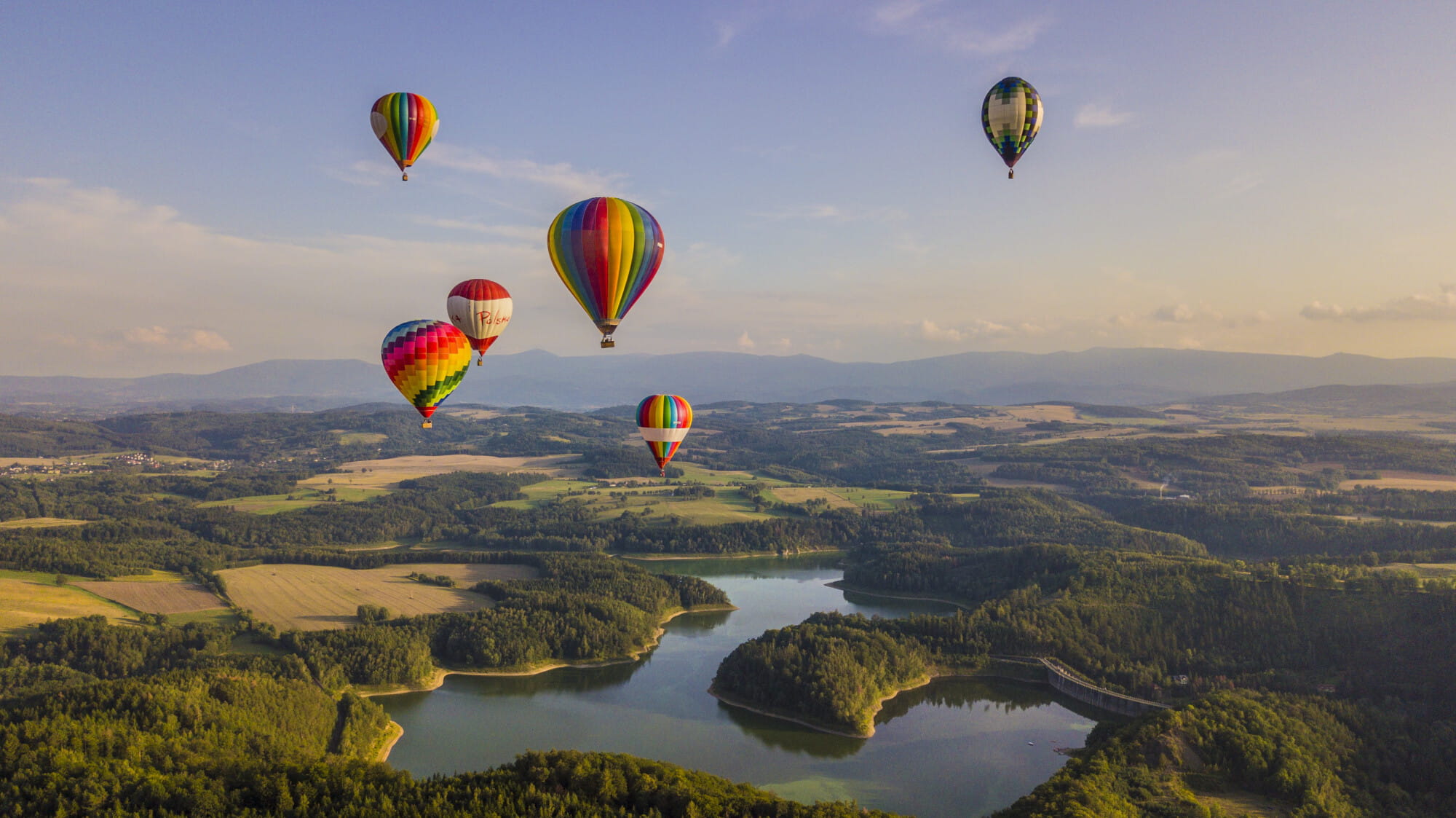 Gutschein für eine Sightseeing-Ballonfahrt