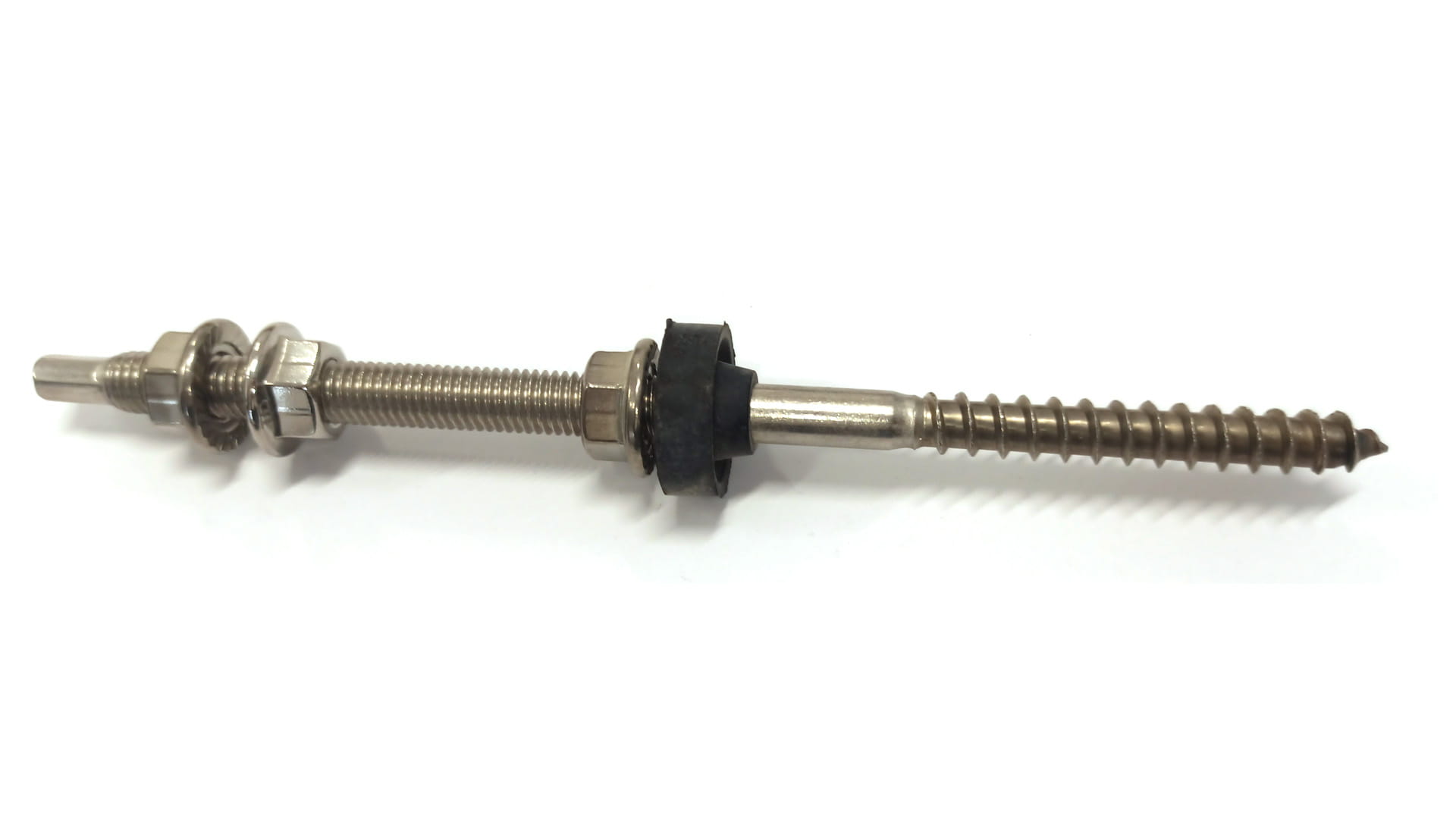 DW-10-300-B – Doppelgewindeschraube ohne Unterlegscheibe M10 x 300 A2