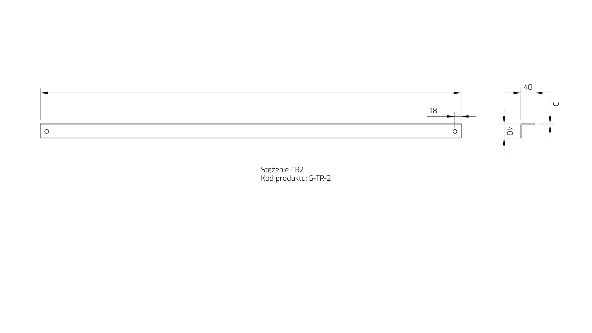 TR-2-WP-MKB-CLICK – Vordere Montagehalterung KURZE Seite Click – WZ